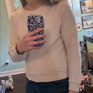 J crew crewneck popover